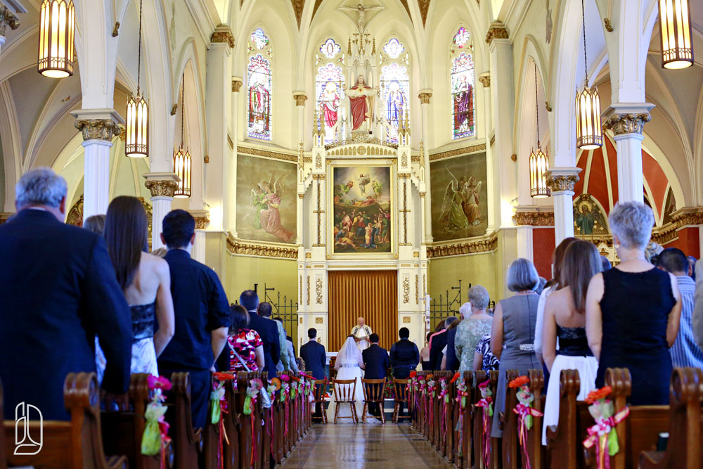 Wedding of Jaelene and Kenny at Sacred Heart in Ingersoll, Otter Creek