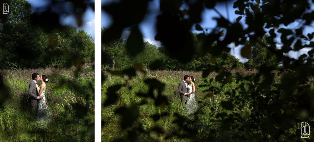 Wedding of Natalie and Kris at the Herb Garden in Almonte near Ottawa